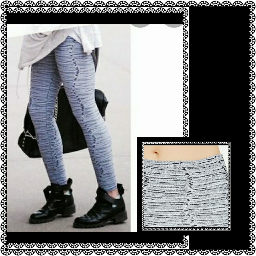 NWOT WHITNEY EVE RIBBED & SEAMLESS LEGGING-L/6-8